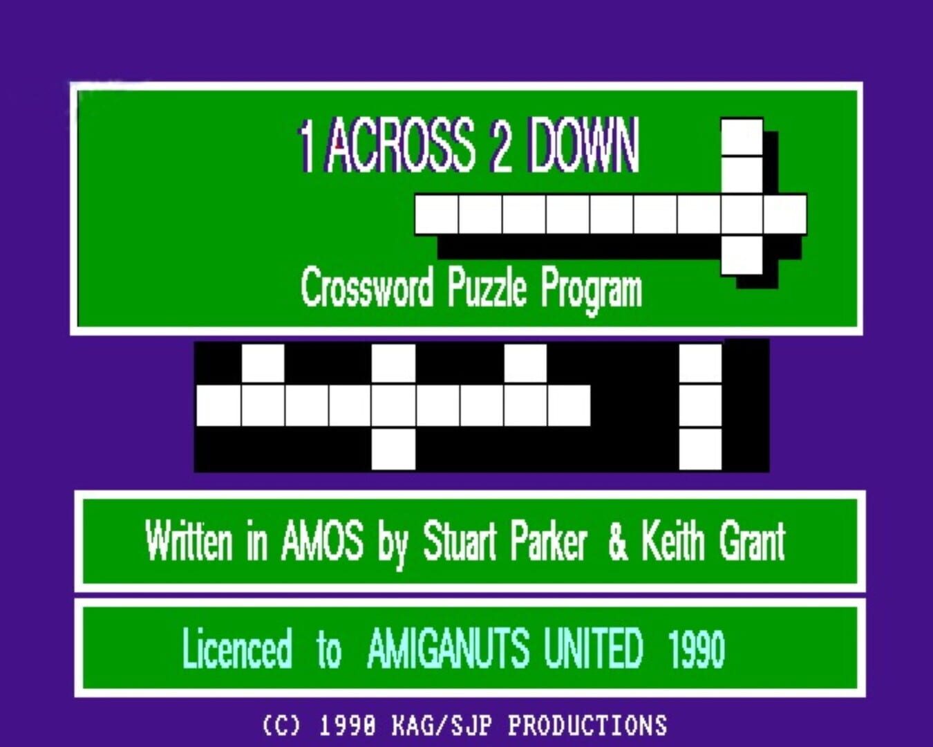 Capa de 1 Across 2 Down