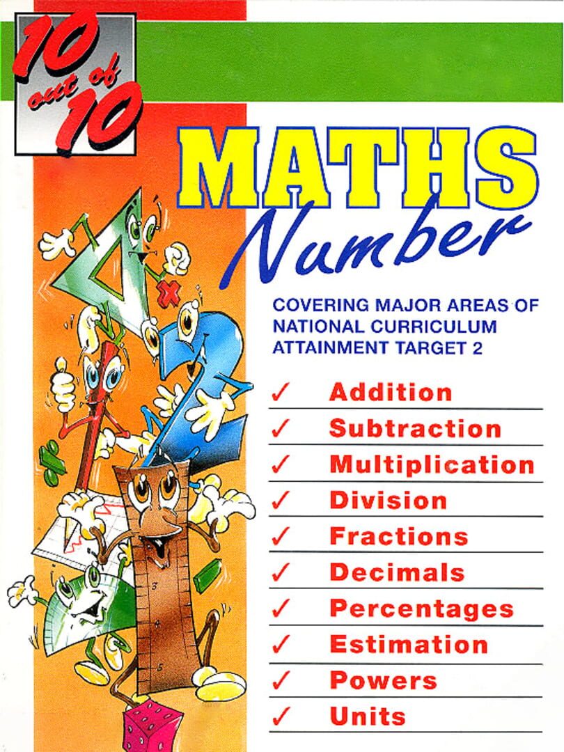 10 out of 10: Maths Number Kapağı