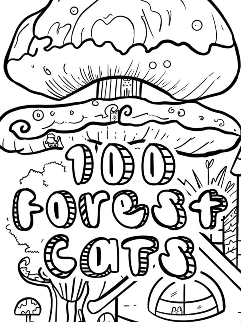 100 Forest Cats カバー