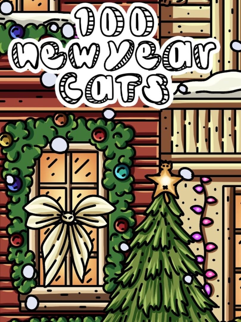 Copertina di 100 New Year Cats