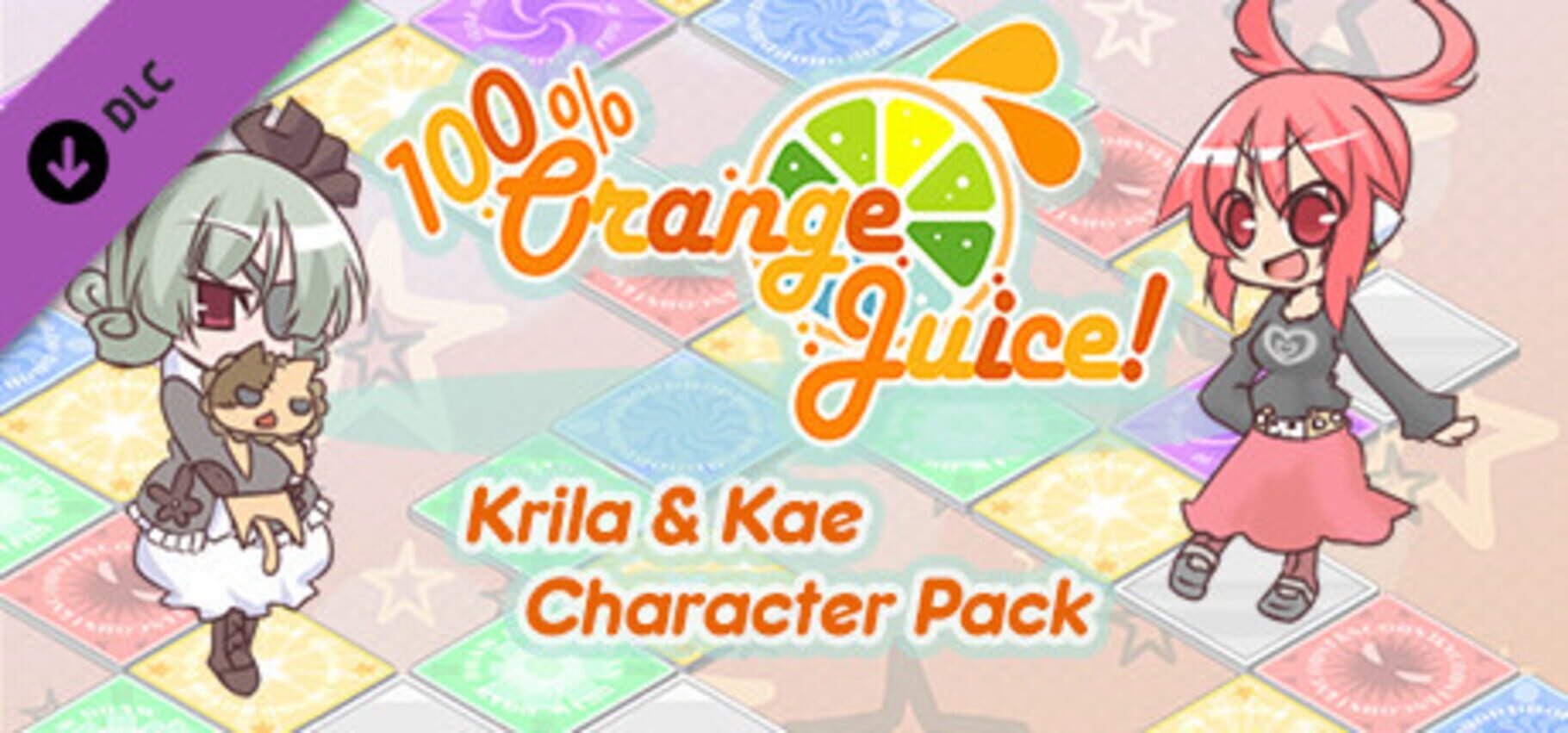 Couverture de 100% Orange Juice: Krila & Kae