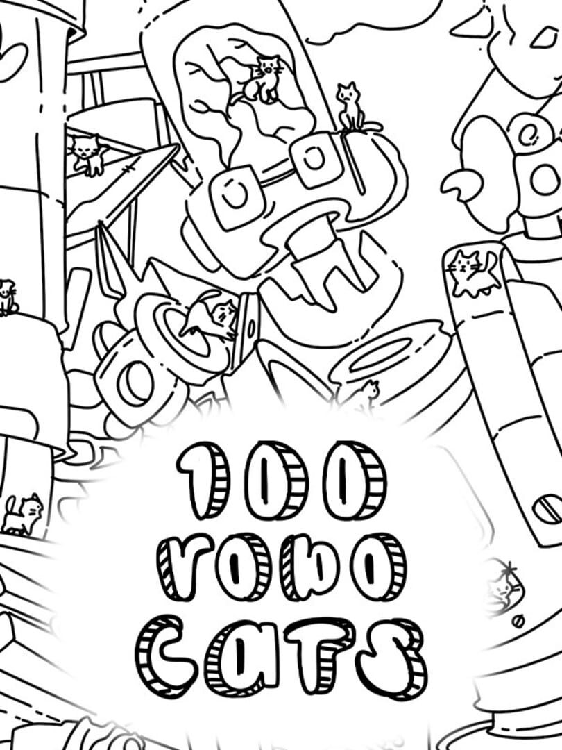 Capa de 100 Robo Cats