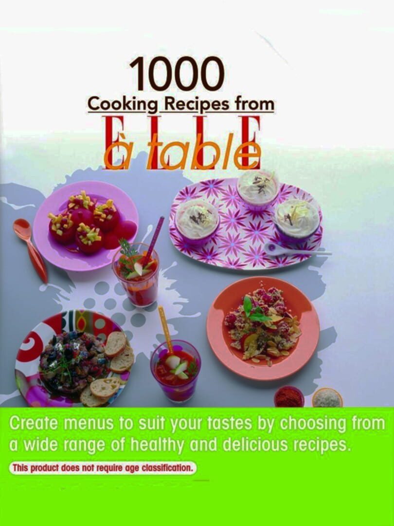 Copertina di 1000 Cooking Recipes from Elle à Table