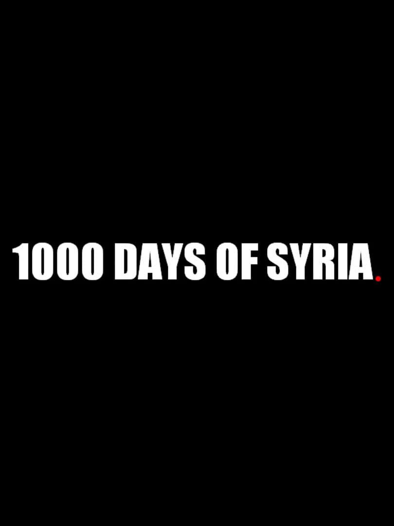 Capa de 1000 Days of Syria