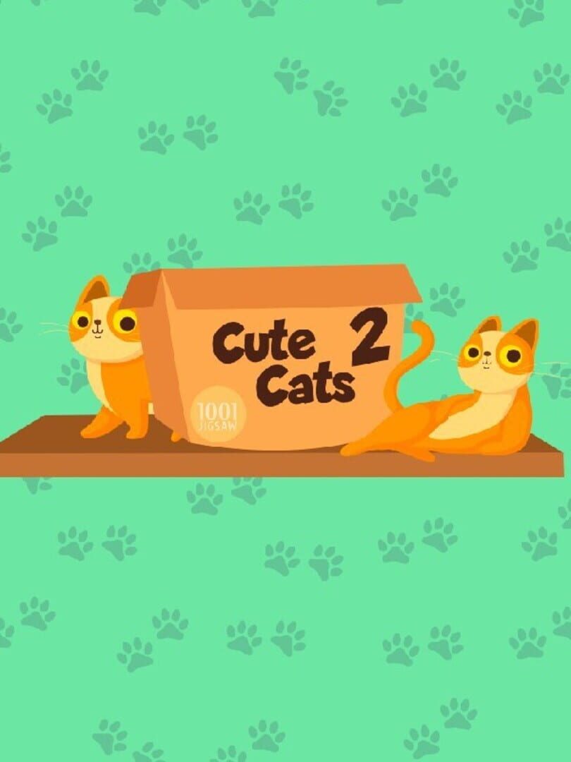 1001 Jigsaw: Cute Cats 2 カバー