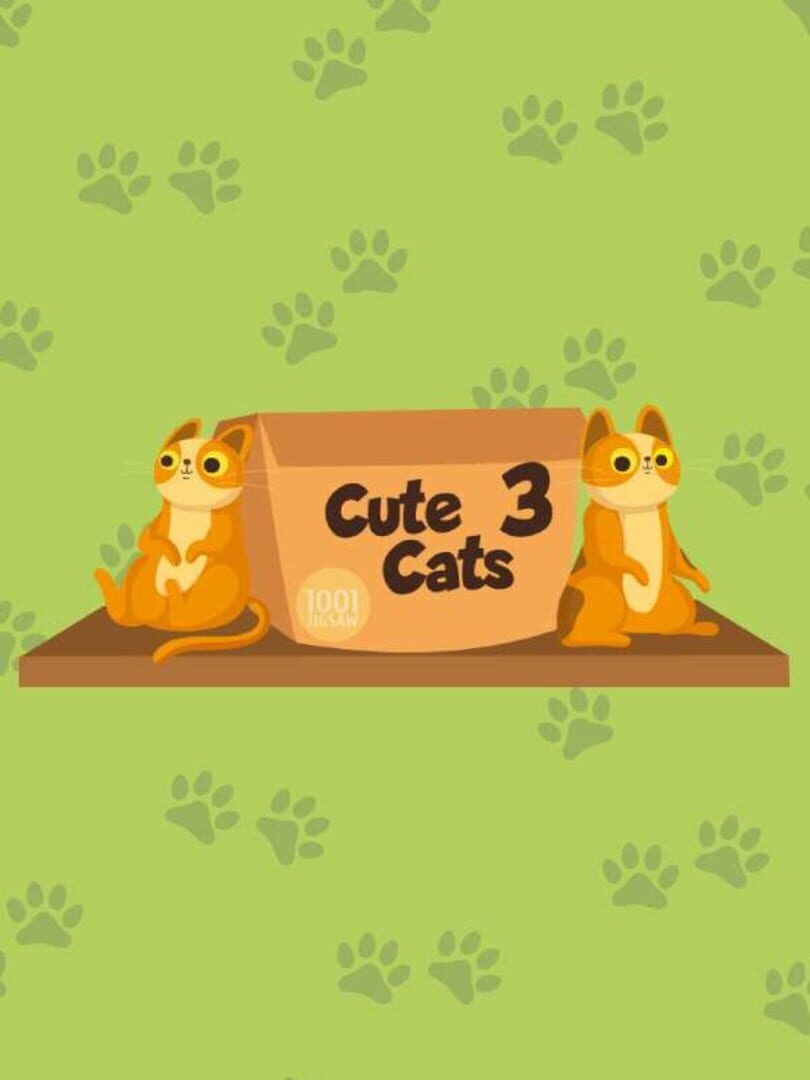 1001 Jigsaw: Cute Cats 3 Cover