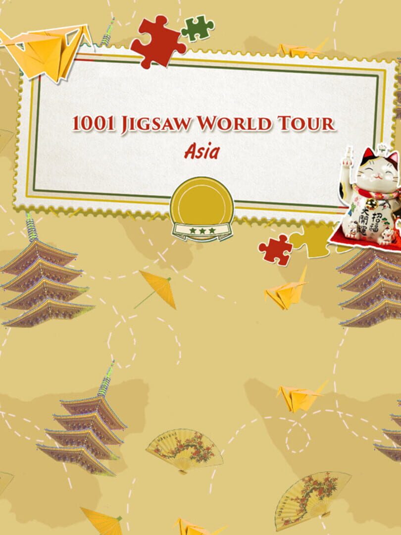 Capa de 1001 Jigsaw World Tour: Asia