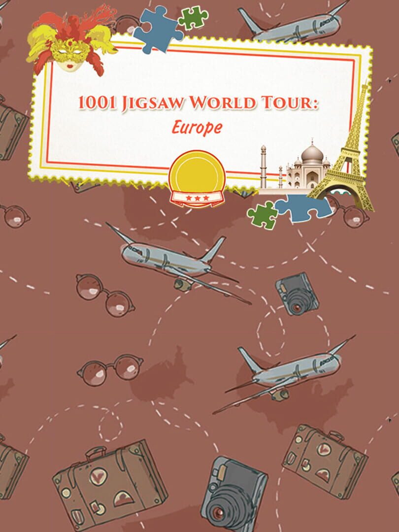 Couverture de 1001 Jigsaw World Tour: Europe
