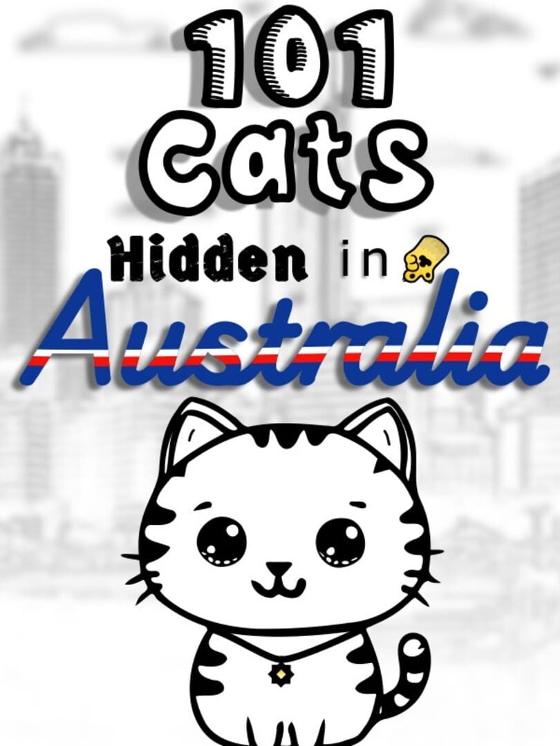 Couverture de 101 Cats Hidden in Australia