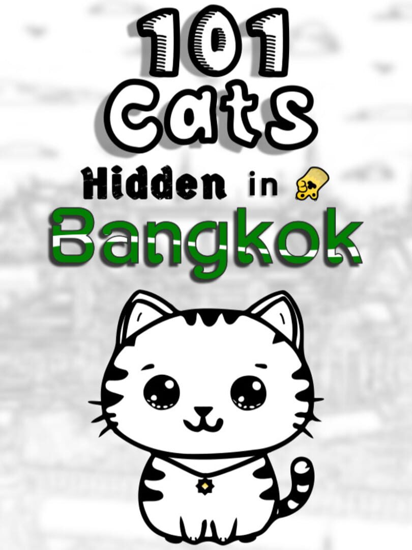 Couverture de 101 Cats Hidden in Bangkok
