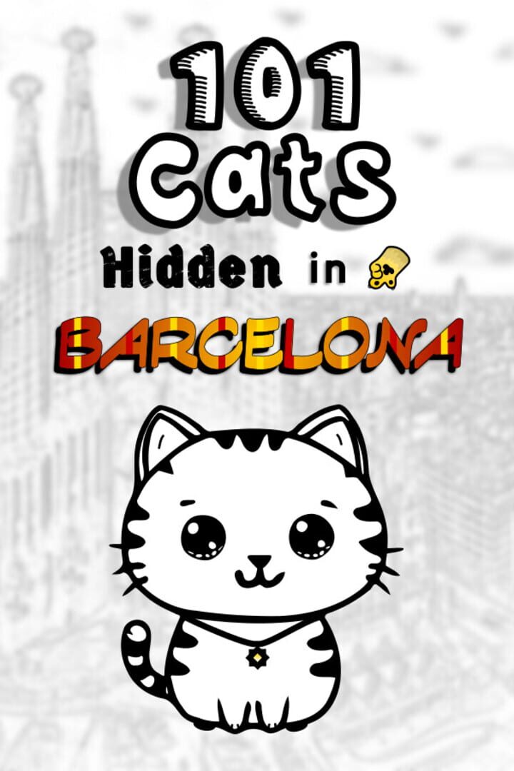 Couverture de 101 Cats Hidden in Barcelona