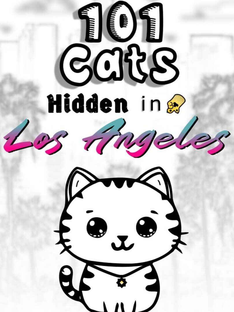 101 Cats Hidden in Los Angeles Kapağı