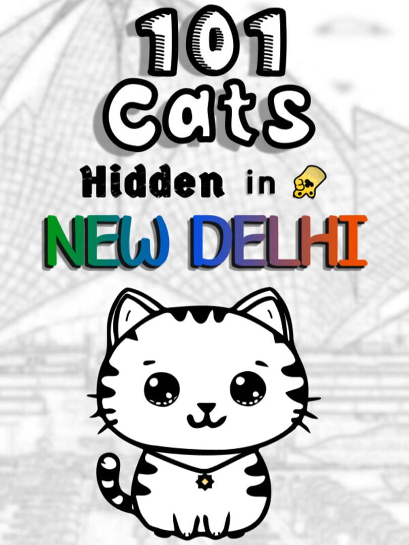 101 Cats Hidden in New Delhi Kapağı