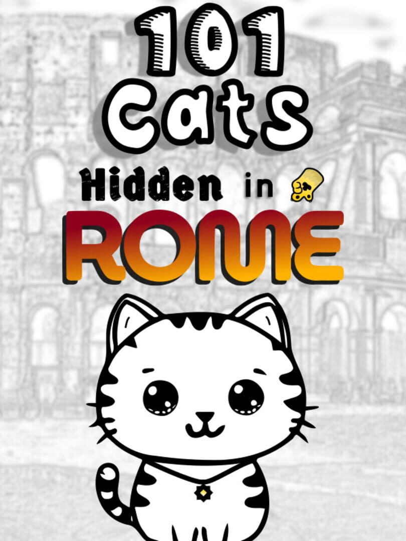 Couverture de 101 Cats Hidden in Rome