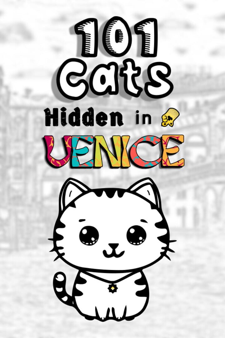 Couverture de 101 Cats Hidden in Venice