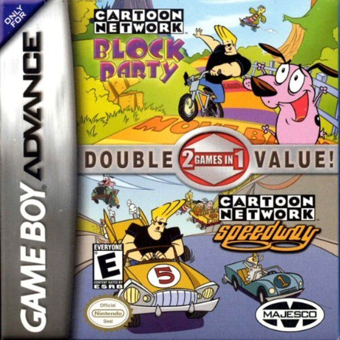 2 Games In 1: Cartoon Network Block Party & Cartoon Network Speedway Cover