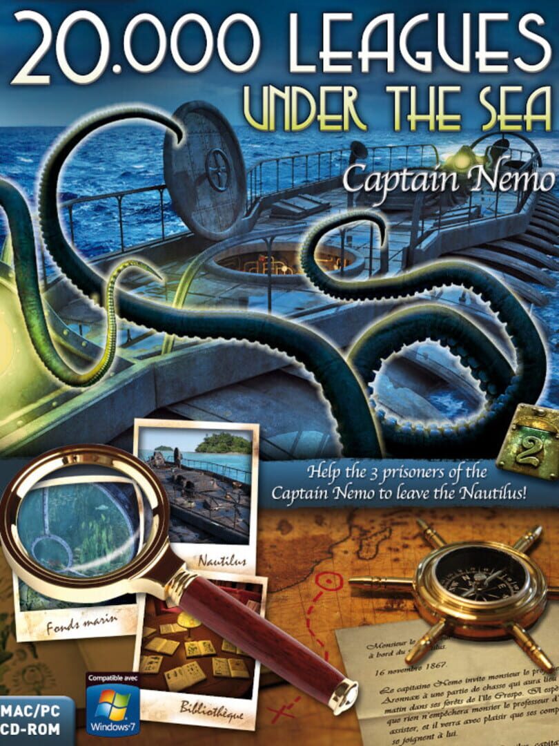 Couverture de 20.000 Leagues Under the Sea: Captain Nemo