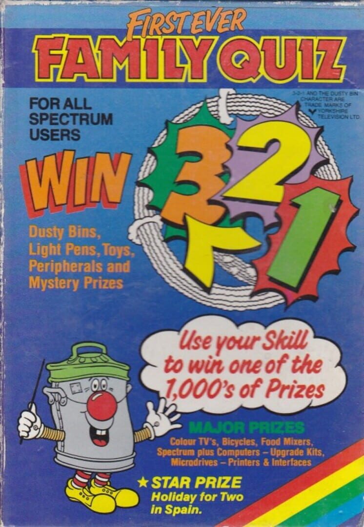 3 2 1 Quiz Game カバー