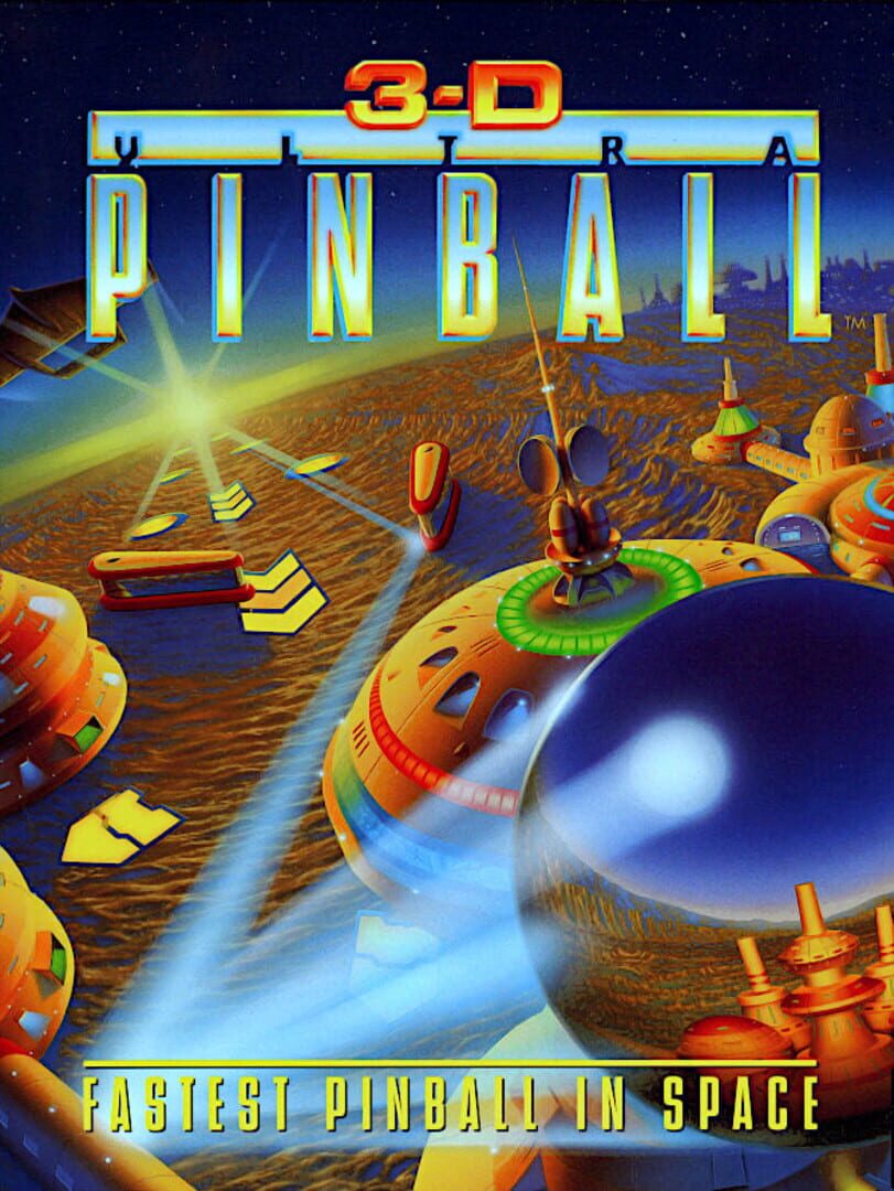 Capa de 3-D Ultra Pinball