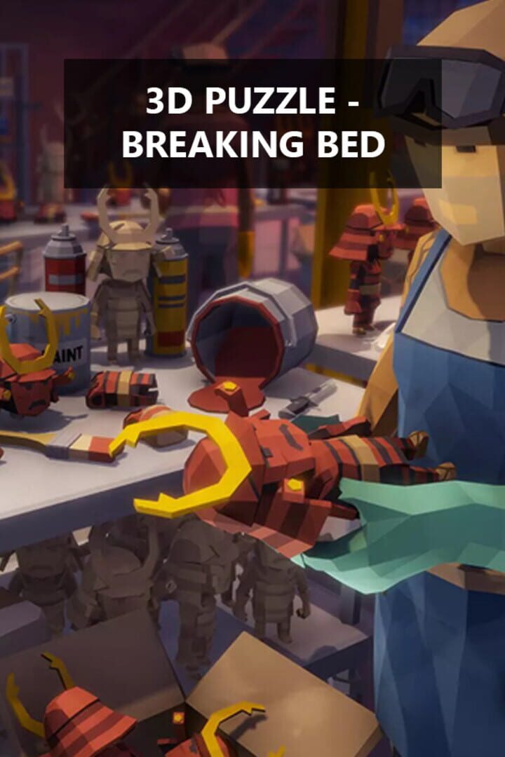 3D Puzzle: Breaking Bed カバー