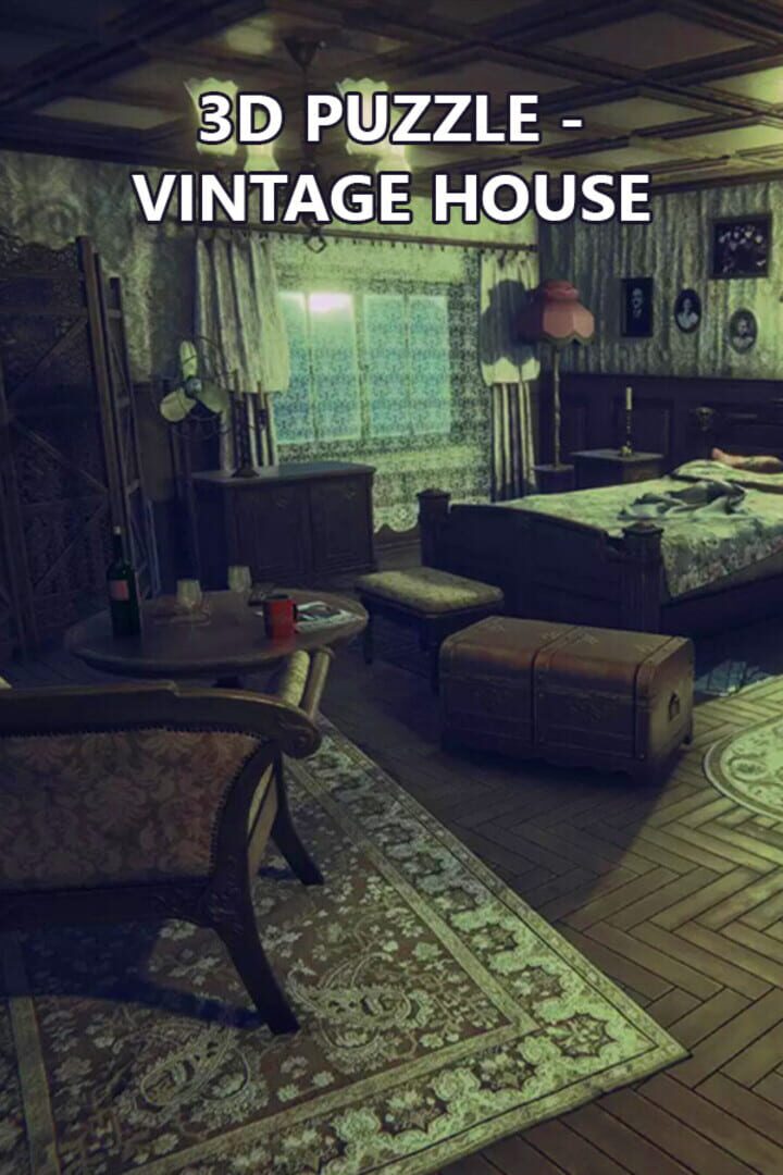 3D Puzzle: Vintage House Kapağı