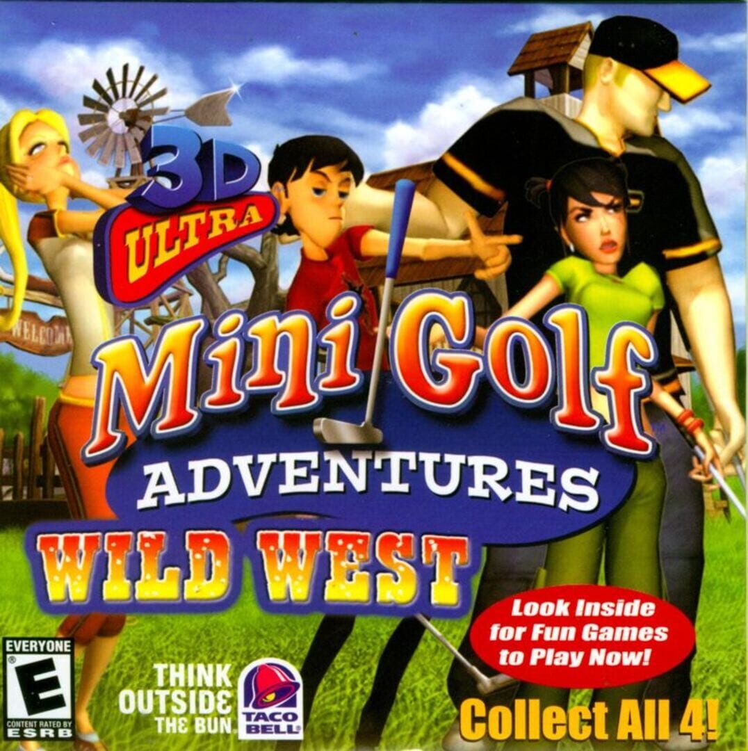 3D Ultra Minigolf Adventures: Wild West カバー