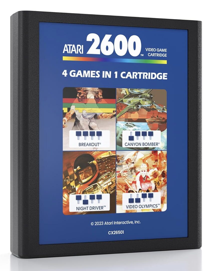 Copertina di 4 Games in 1 Cartridge