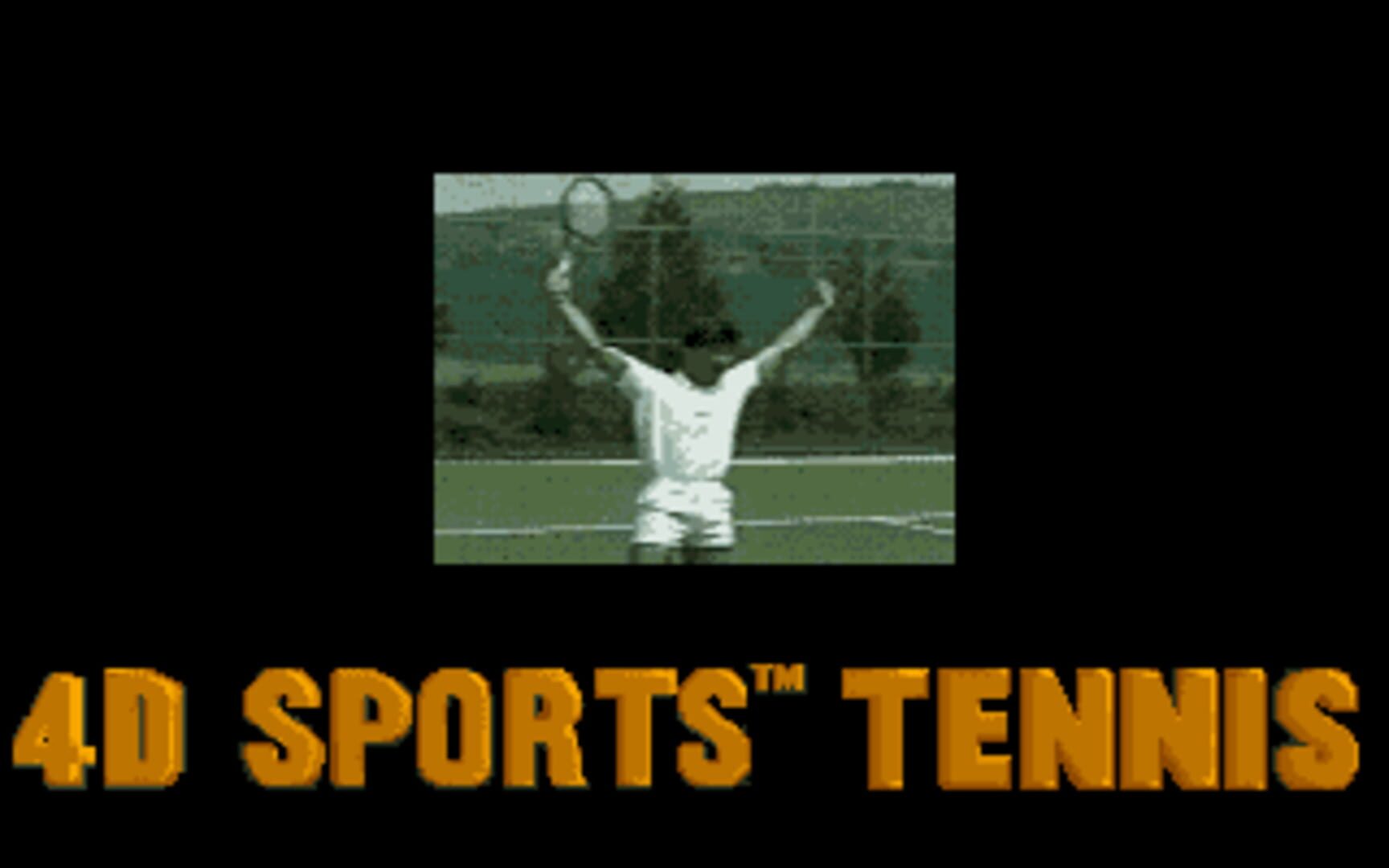 Portada de 4D Sports Tennis