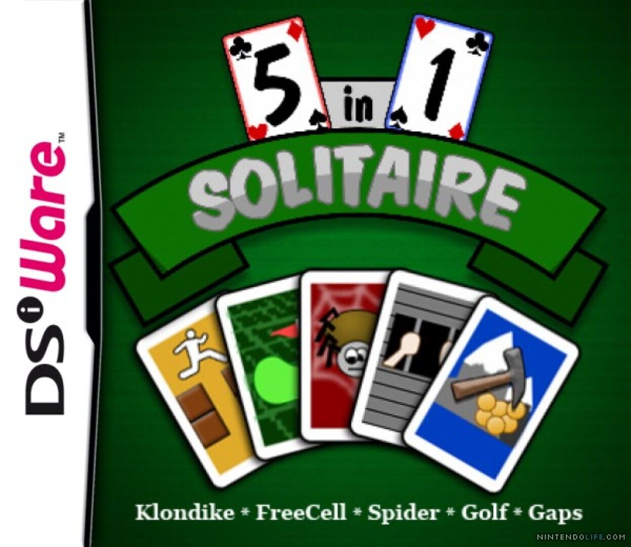 5 in 1 Solitaire カバー