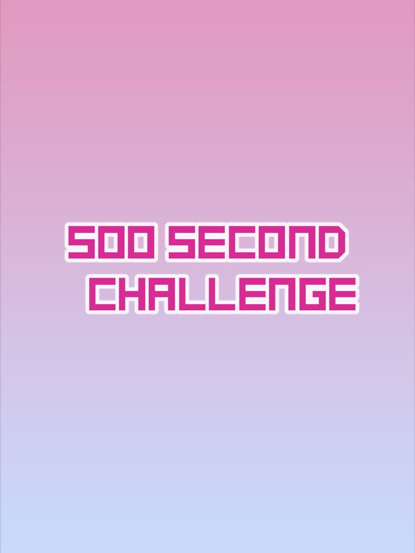 Copertina di 500 Second Challenge