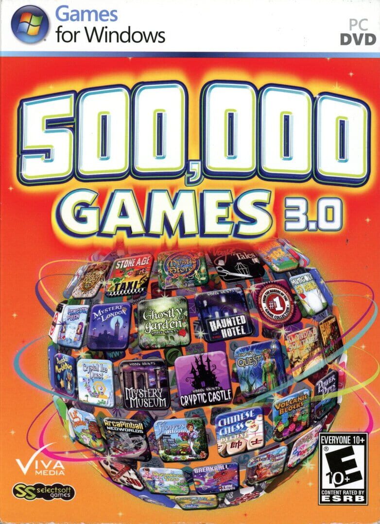 Copertina di 500,000 Games 3.0
