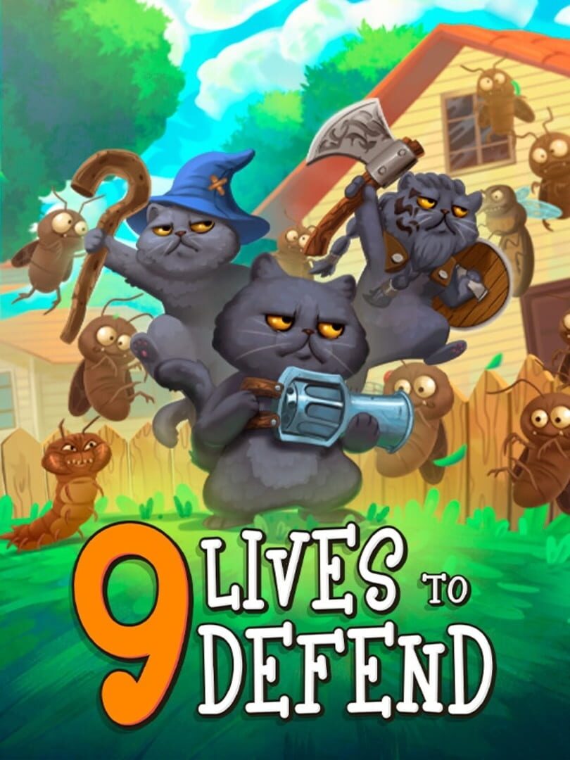 Copertina di 9 Lives to Defend
