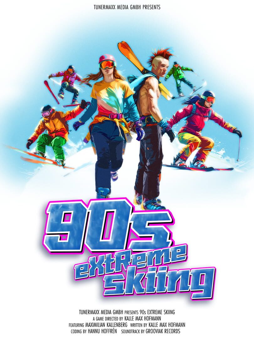 90s Extreme Skiing Cover