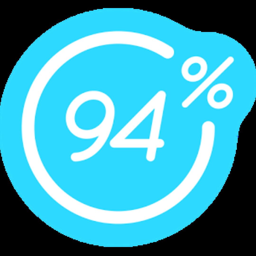 94% 커버