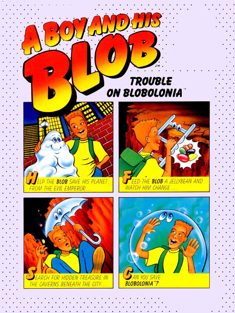 A Boy and His Blob: Trouble on Blobolonia カバー