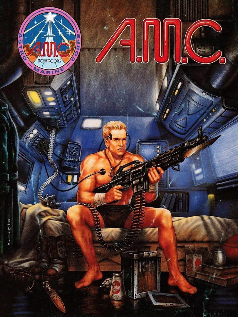 A.M.C.: Astro Marine Corps Cover