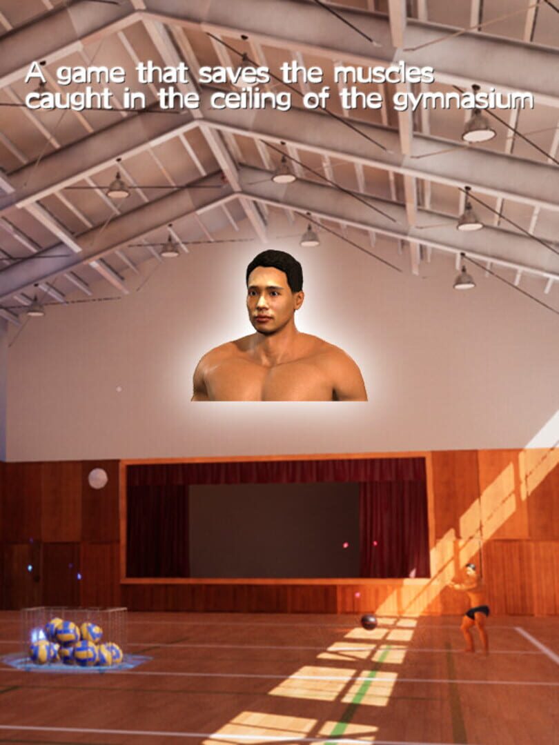 Capa de A Game That Saves the Muscles Caught in the Ceiling of the Gymnasium