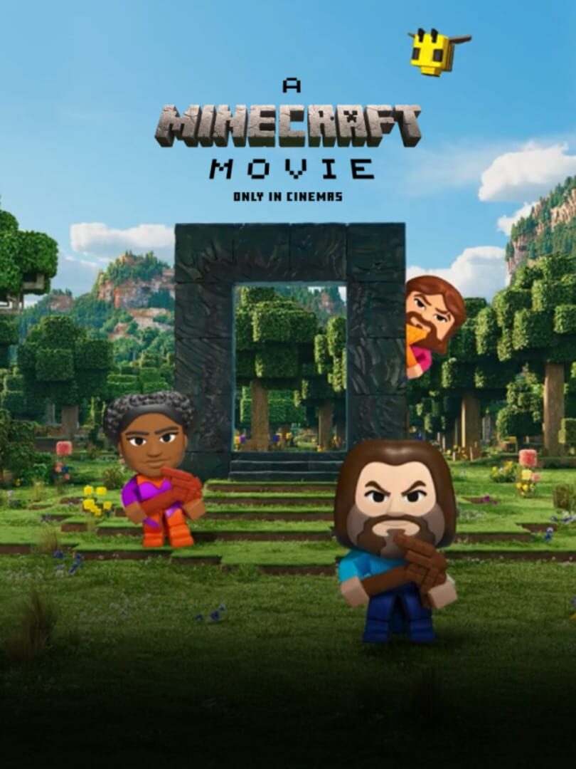A Minecraft Movie Cover