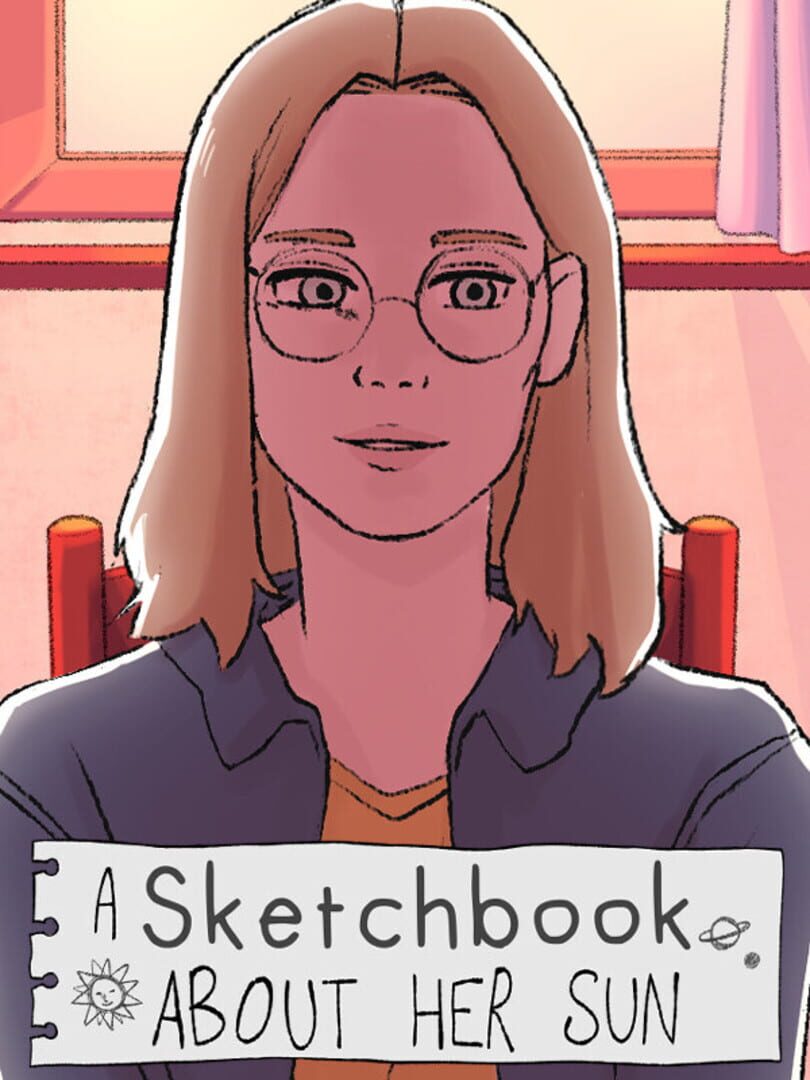 A Sketchbook About Her Sun Kapağı