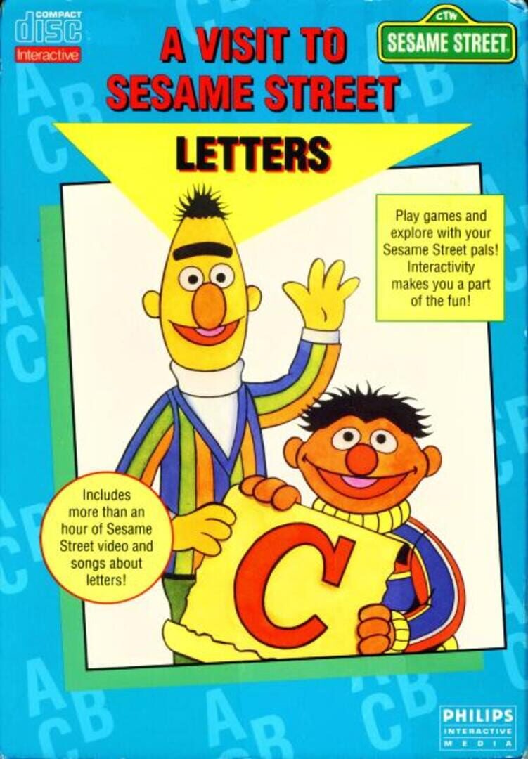 Capa de A Visit to Sesame Street: Letters