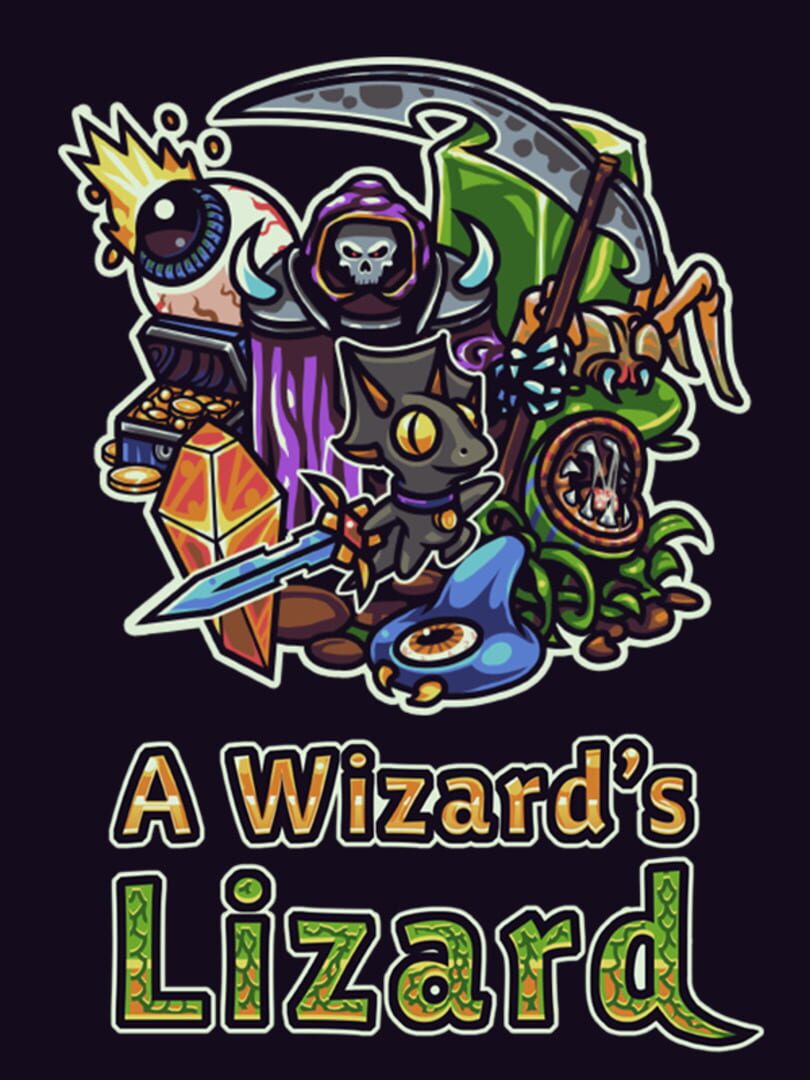 Couverture de A Wizard's Lizard