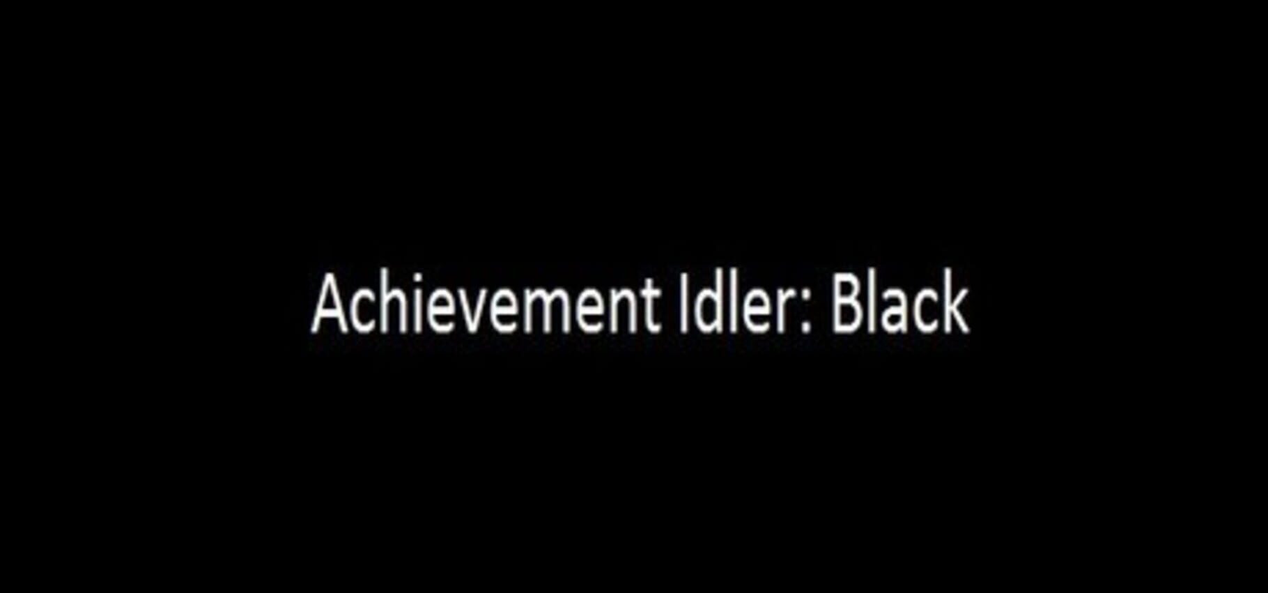 Achievement Idler Black Kapağı
