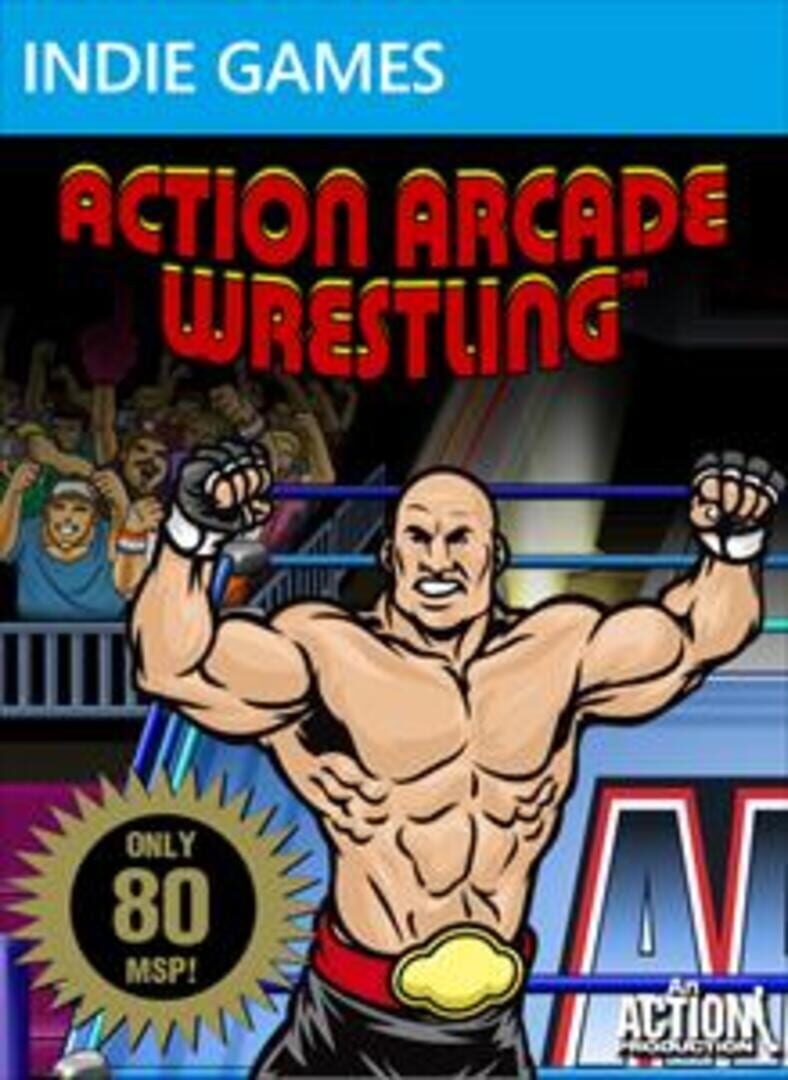 Capa de Action Arcade Wrestling