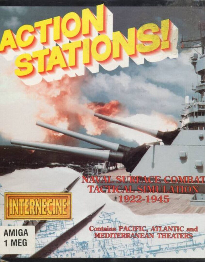 Capa de Action Stations!