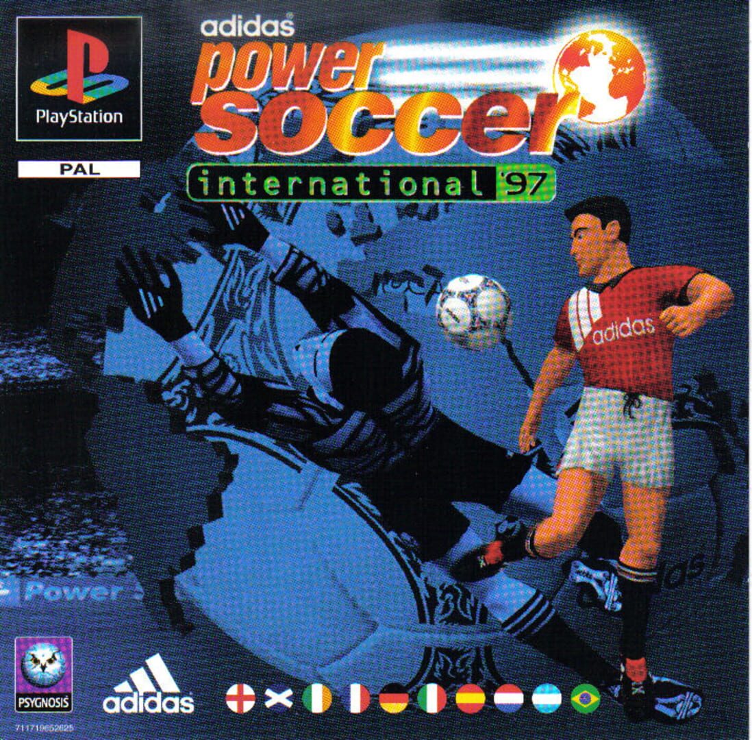 Adidas Power Soccer International '97 カバー