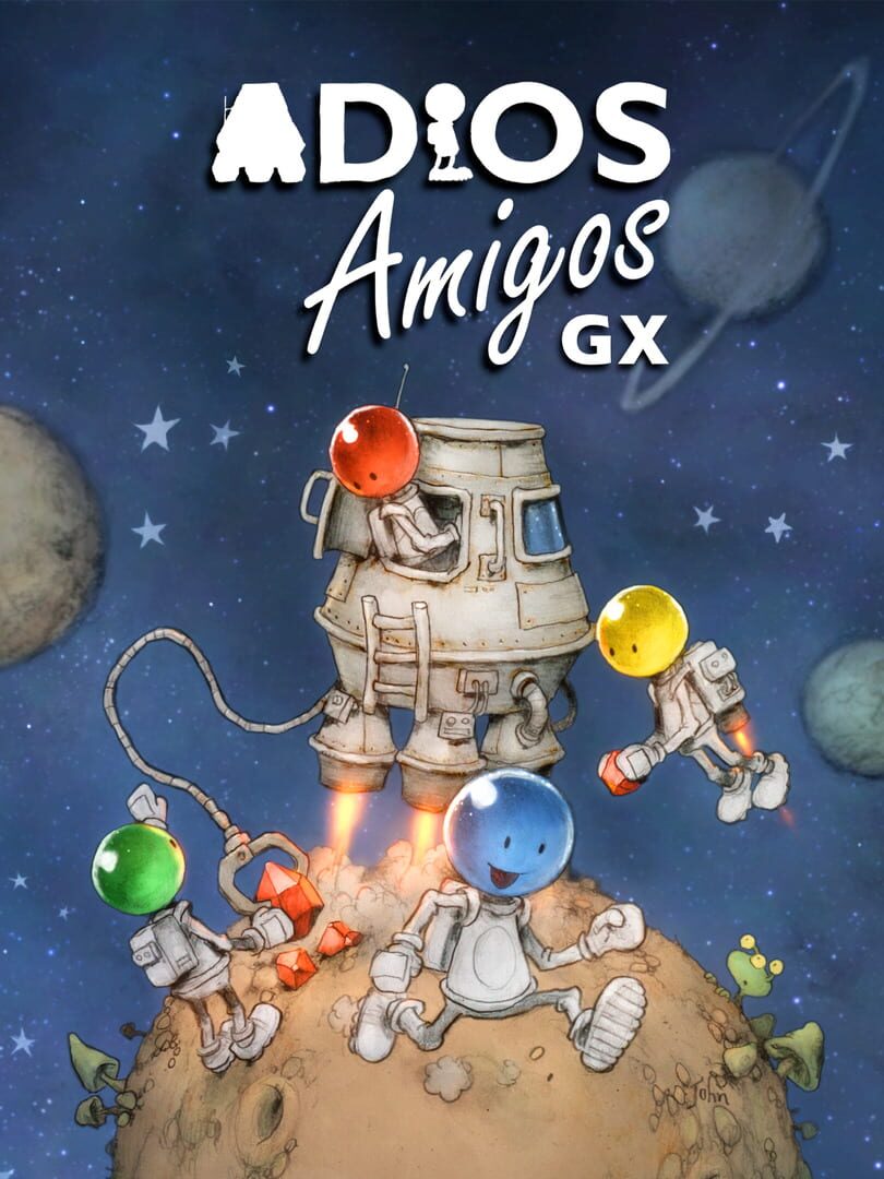 Capa de Adios Amigos: Galactic Explorers