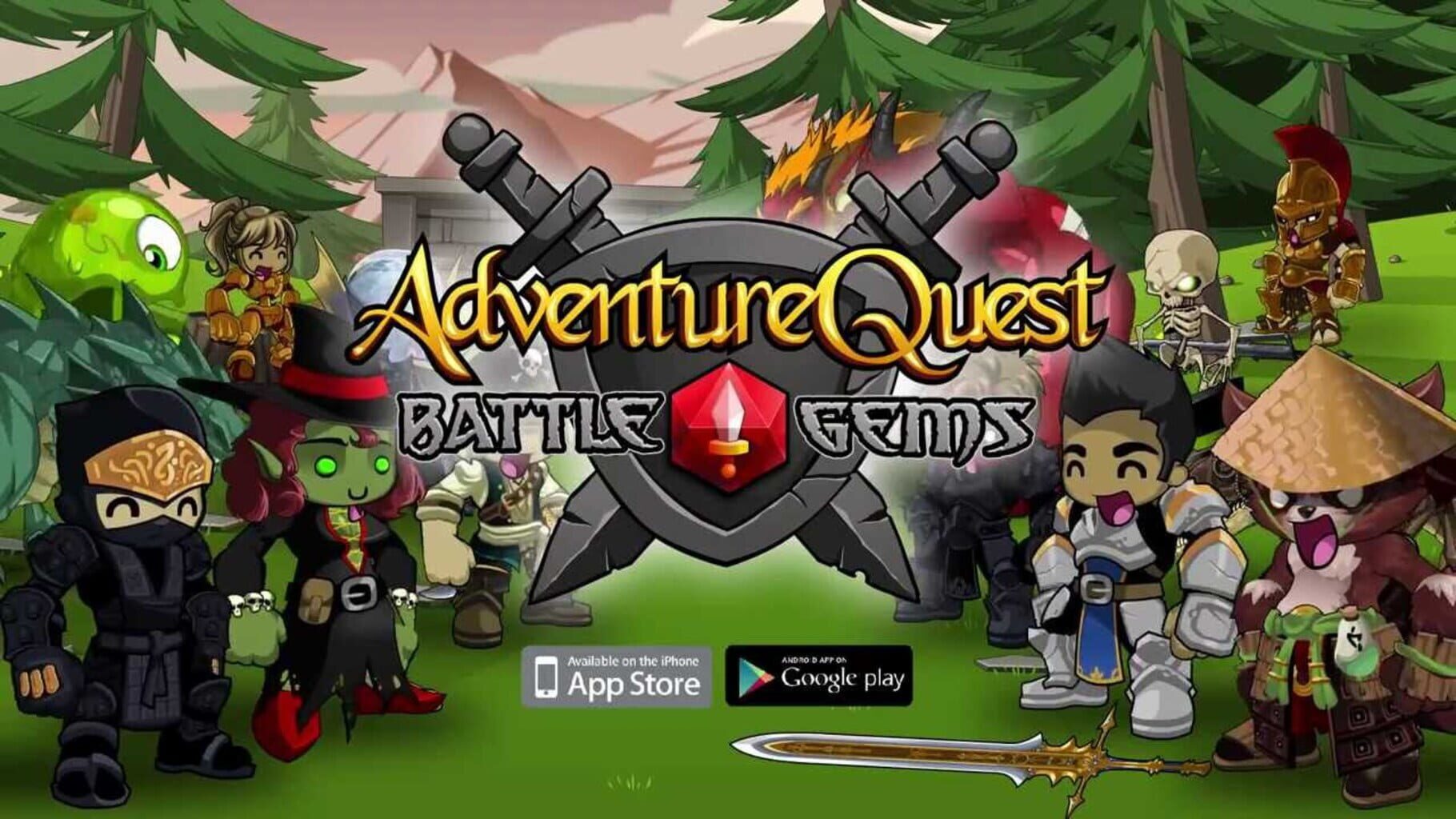 Capa de AdventureQuest Battle Gems
