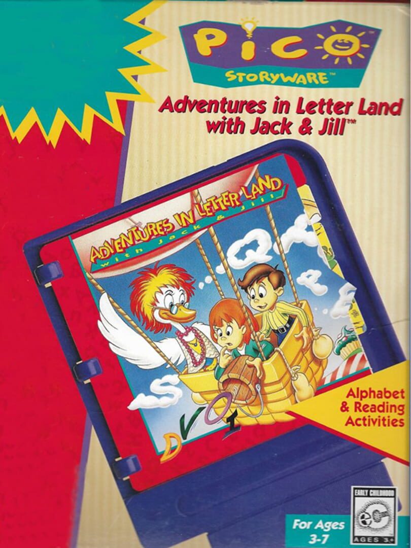 Copertina di Adventures in Letterland With Jack and Jill