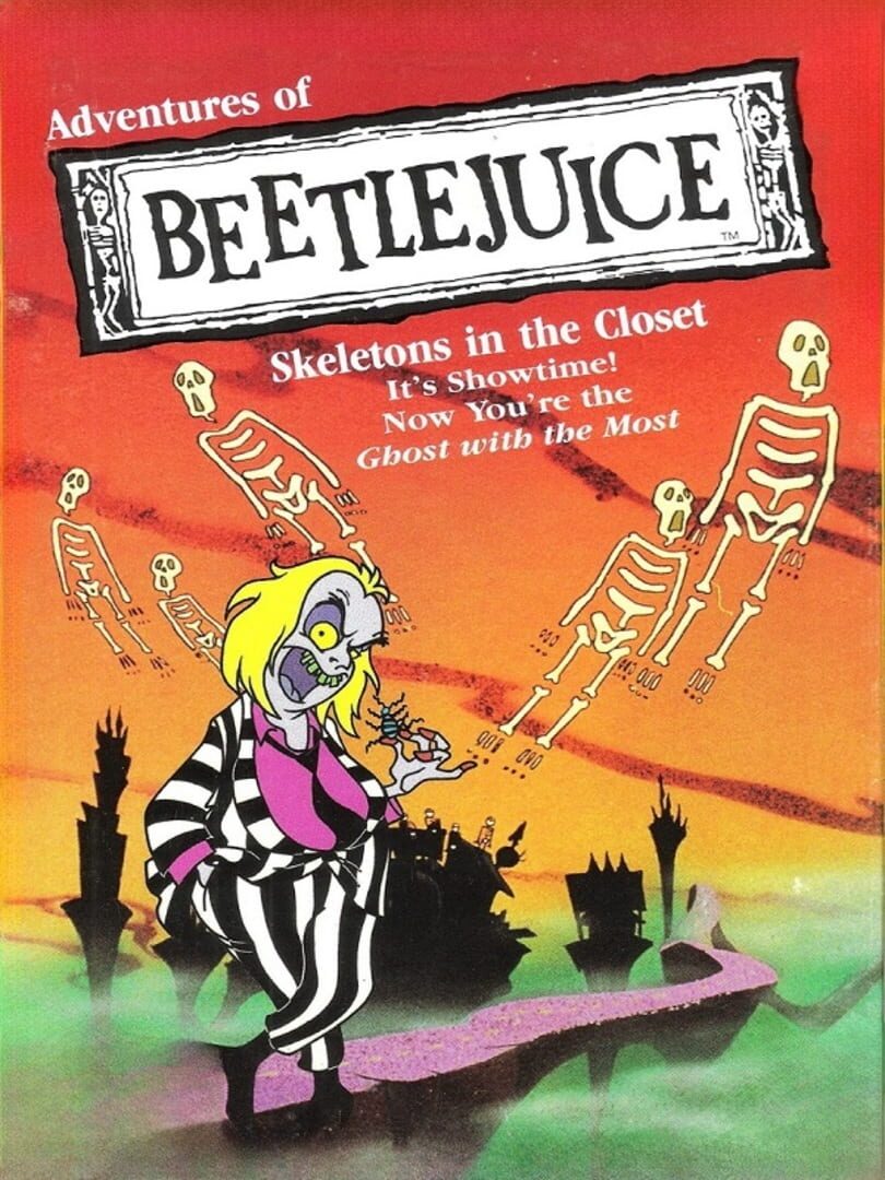 Capa de Adventures of Beetlejuice: Skeletons in the Closet