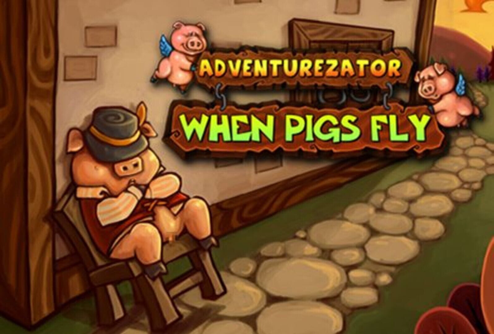 Adventurezator: When Pigs Fly Cover